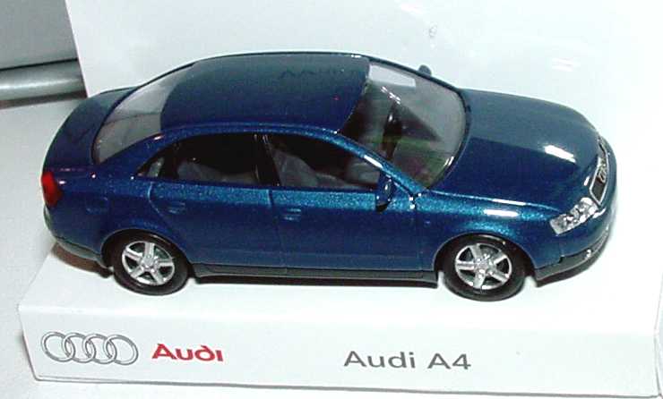 Foto 1:87 Audi Set Mit freundlicher Empfehlung (Audi A4 blau-met. + Autounion Typ C + CD) Rietze