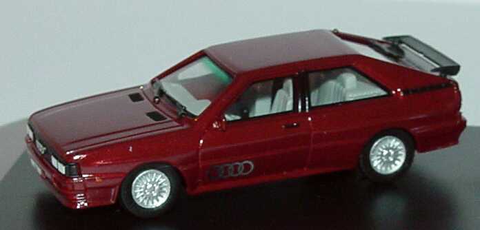 Foto 1:87 Audi Setpackung 25 Jahre quattro (Audi quattro weinrot-met. (1980) + Audi quattro perlmutt-met. (2005)) herpa 273916