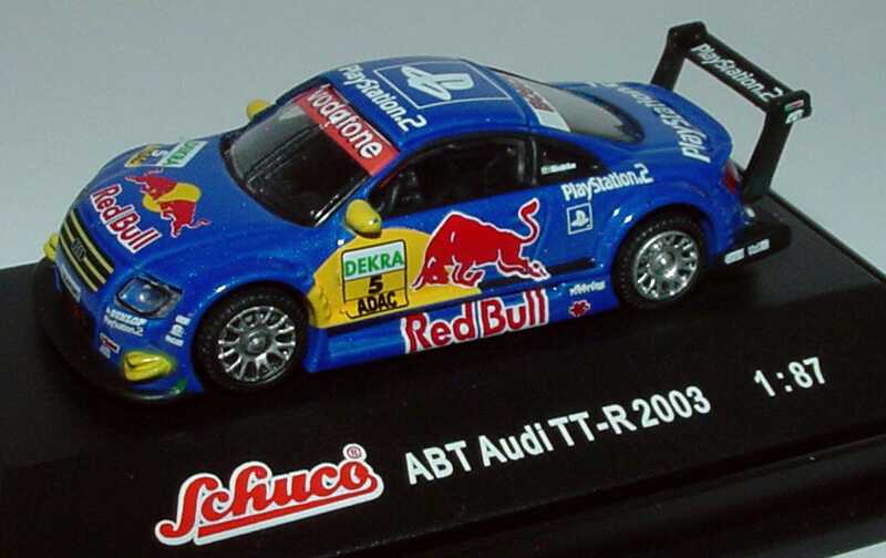 Foto 1:87 Audi TT-R DTM 2003 Red Bull Nr.5, Ekström Schuco 21767