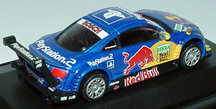 Foto 1:87 Audi TT-R DTM 2004 Präsentation Taxi Red Bull, PlayStation 2 Schuco 21857