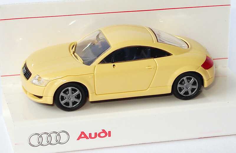 Foto 1:87 Audi TT Coupé (8N) beige Werbemodell Rietze 5019800412