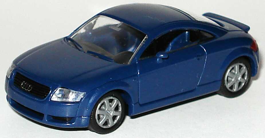 Foto 1:87 Audi TT Coupé (8N) mit Heckspoiler denimblau-met. Rietze 501.98.004.32