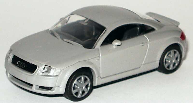 Foto 1:87 Audi TT Coupé (8N) mit Heckspoiler grau Rietze 10944