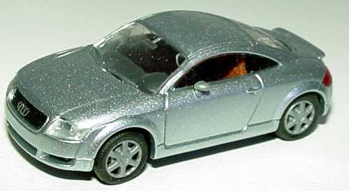Foto 1:87 Audi TT Coupé (8N) mit Heckspoiler silber-met. Rietze 20940