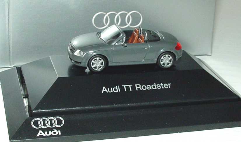 Foto 1:87 Audi TT Roadster (8N) nimbusgrau Werbemodell Rietze 5019900522