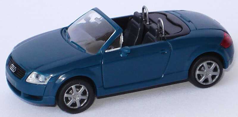 Foto 1:87 Audi TT Roadster (8N) petrolblau Rietze 10950