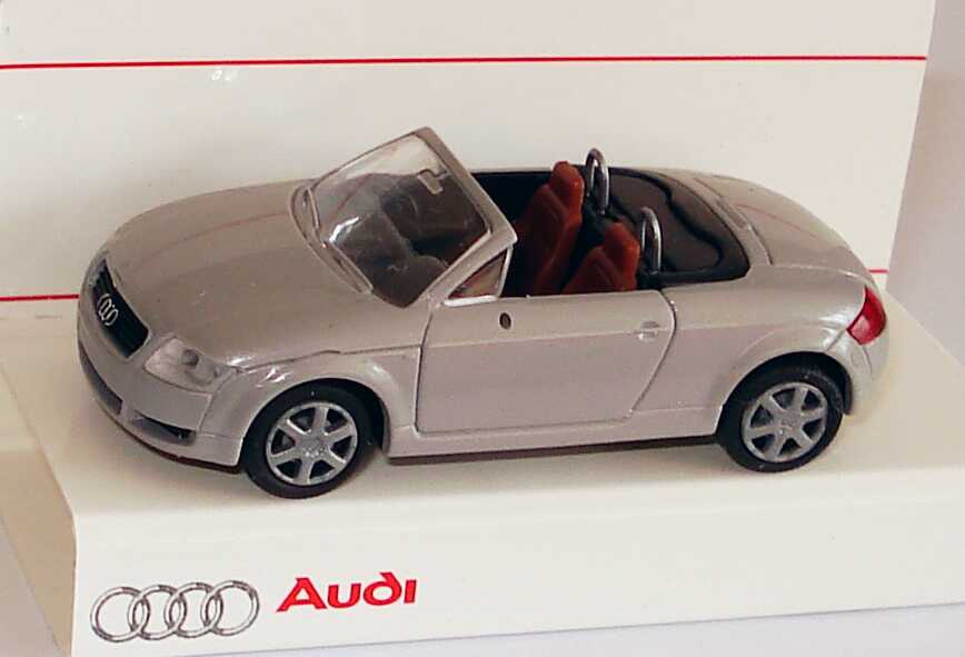 Foto 1:87 Audi TT Roadster (8N) silbergrau-met. Werbemodell Rietze