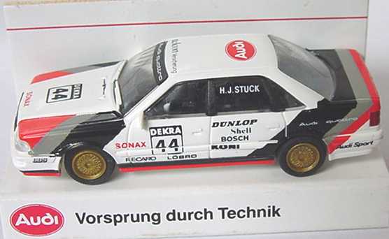 Foto 1:87 Audi V8 DTM 1990 SMS Nr.44, H.J.Stuck Werbemodell Rietze