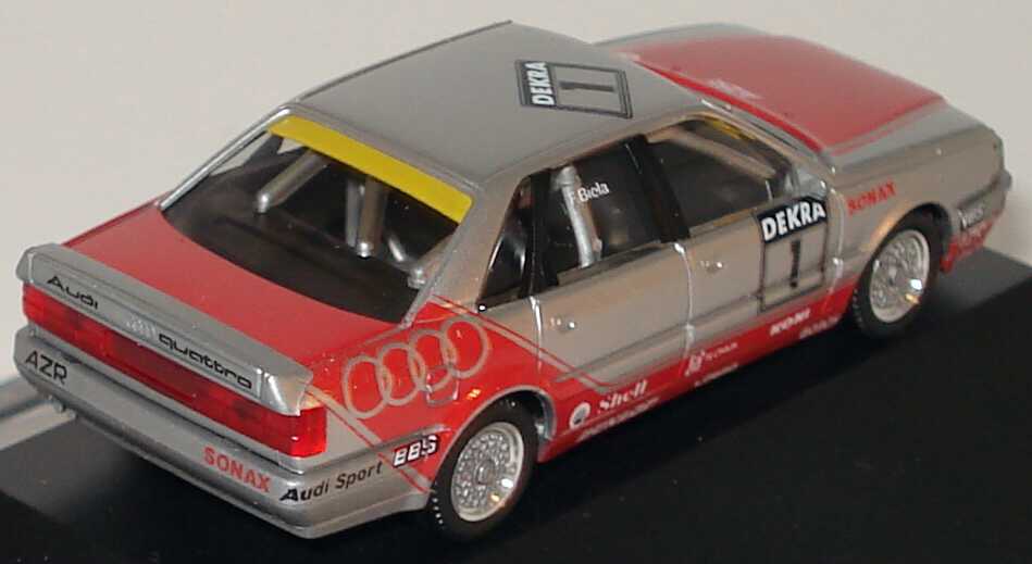 Foto 1:87 Audi V8 Evolution DTM 1992 AZR Nr.1, Frank Biela herpa 035644