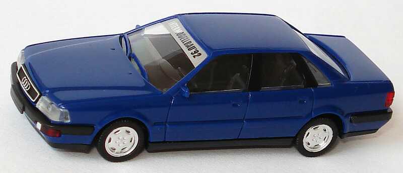 Foto 1:87 Audi V8 blau Intermodellbau ´92 herpa