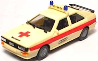 Foto 1:87 Audi quattro Notarzt (bemalt) herpa