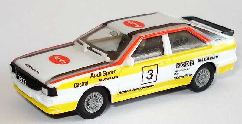 Foto 1:87 Audi quattro Rallye Audi Sport, HB Nr.3 herpa 3544