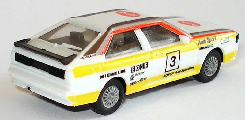 Foto 1:87 Audi quattro Rallye Audi Sport, HB Nr.3 herpa 3544