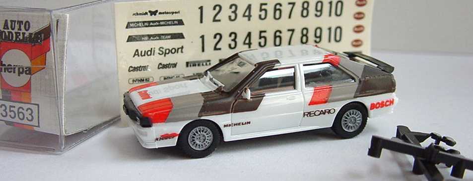 Foto 1:87 Audi quattro Rallye Audi Sport herpa 3563