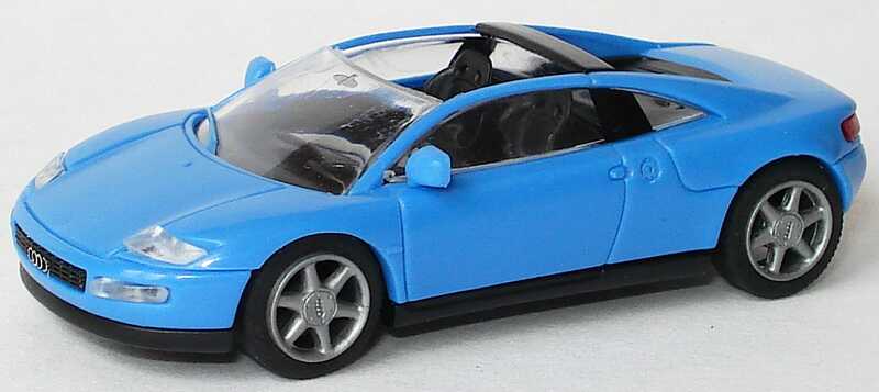 Foto 1:87 Audi quattro Spyder himmelblau Rietze 80010