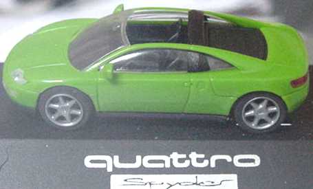 Foto 1:87 Audi quattro Spyder leuchtgrün Rietze 80006