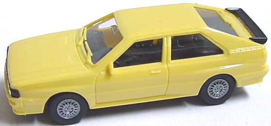 Foto 1:87 Audi quattro pastellgelb herpa 2070