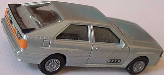 Foto 1:87 Audi quattro silber-met. (bemalt) herpa 3044