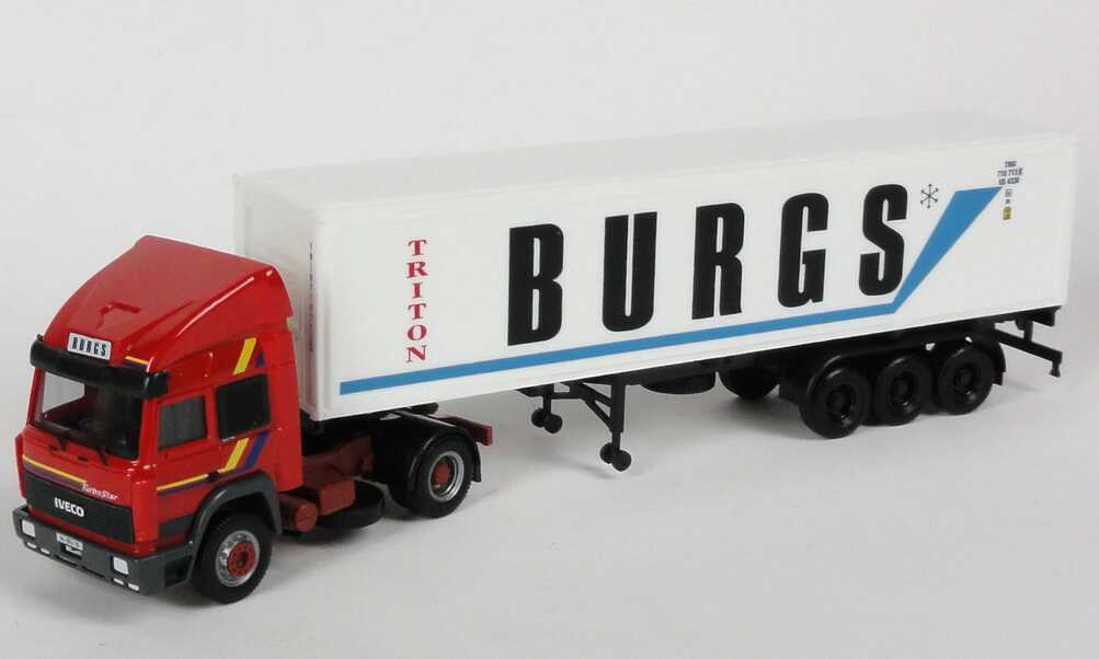 Foto 1:87 Auf Achse - Edition 5 - Folge 33-37, 1986 (Iveco Turbostar CoSzg Burgs + Scania T142 KoSzg El Salto ) herpa 157155