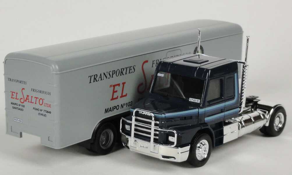 Foto 1:87 Auf Achse - Edition 5 - Folge 33-37, 1986 (Iveco Turbostar CoSzg Burgs + Scania T142 KoSzg El Salto ) herpa 157155