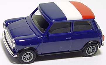 Foto 1:87 Austin Mini Cooper Frankreich herpa