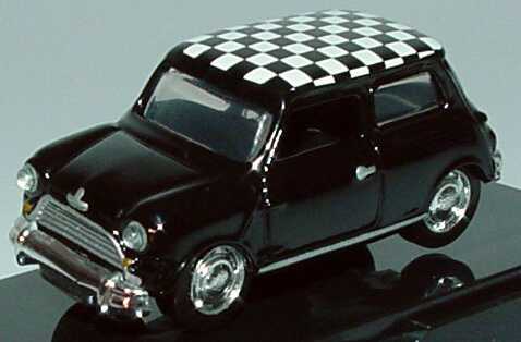 Foto 1:87 Austin Mini Cooper (Mk1) schwarz, Dach schwarz/weiß kariert Widea 3192052