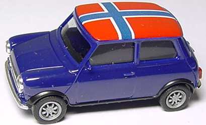 Foto 1:87 Austin Mini Cooper Norwegen herpa 021319