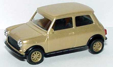 Foto 1:87 Austin Mini Cooper goldmet., Felgen gold herpa 166096/92