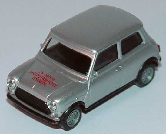 Foto 1:87 Austin Mini Cooper silber-met. 25 Jahre Motorshow Essen herpa