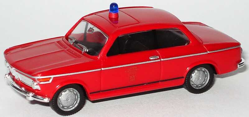 Foto 1:87 BMW 1602 Feuerwehr München herpa 044448