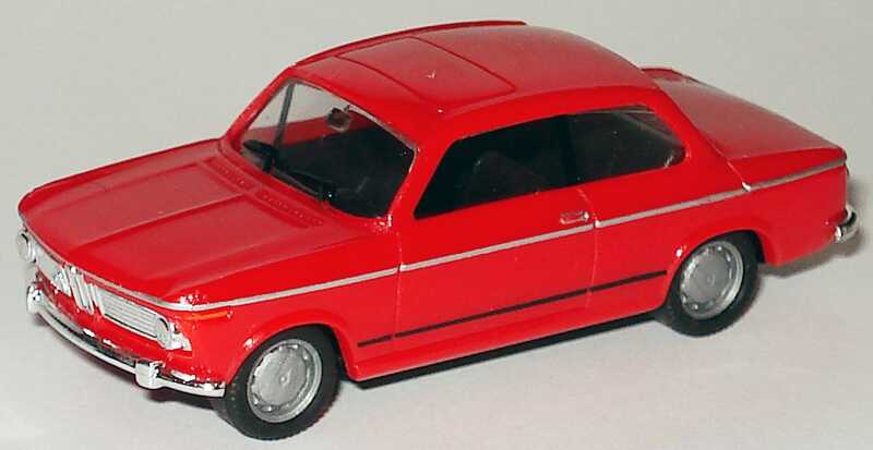 Foto 1:87 BMW 1602 rot herpa 022309