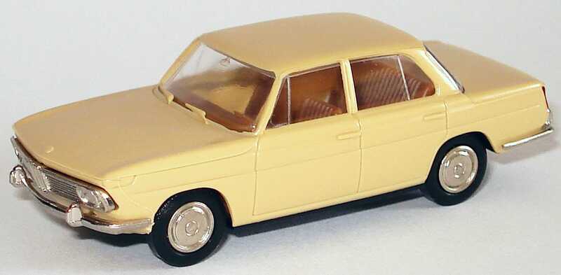 Foto 1:87 BMW 1800 beige Brekina 2200