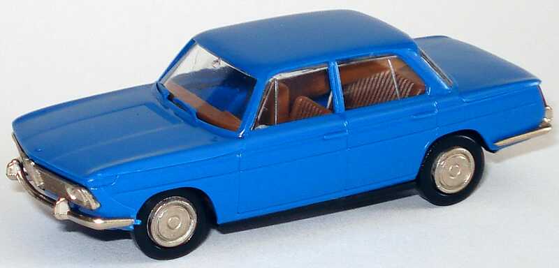 Foto 1:87 BMW 1800 blau Brekina 2200