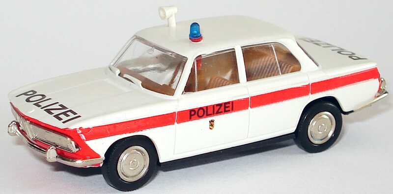 Foto 1:87 BMW 2000 Polizei Österreich Brekina