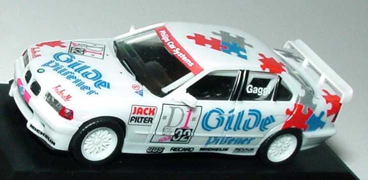 Foto 1:87 BMW 318iS STW-Cup ´96 Lauderbach, Gilde Pilsener Nr.32, Alexander Gaggl herpa 037006