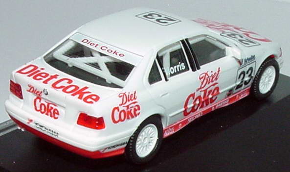 Foto 1:87 BMW 318i (E36) MSTCC Australien Diet Coke Nr. 23, Paul Morris Werbemodell herpa 80419420605