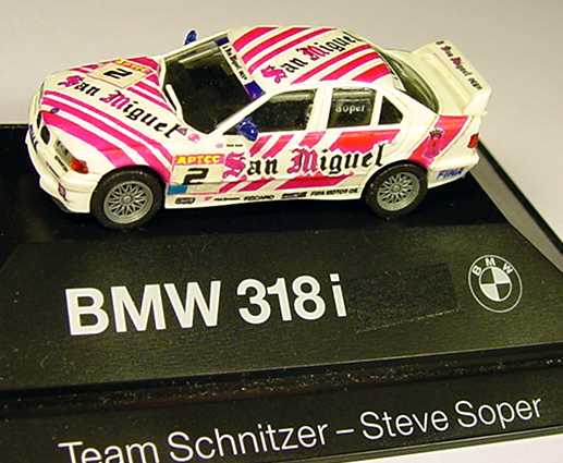 Foto 1:87 BMW 318i (E36) San Miguel Nr.2, Soper (Handmade)(oV) herpa