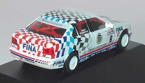 Foto 1:87 BMW 318i (E36)  FISA Klasse 2 Renntourenwagen 1993 Schnitzer Nr.6 J. Winkelhock/S. Soper Werbemodell herpa 80419419976