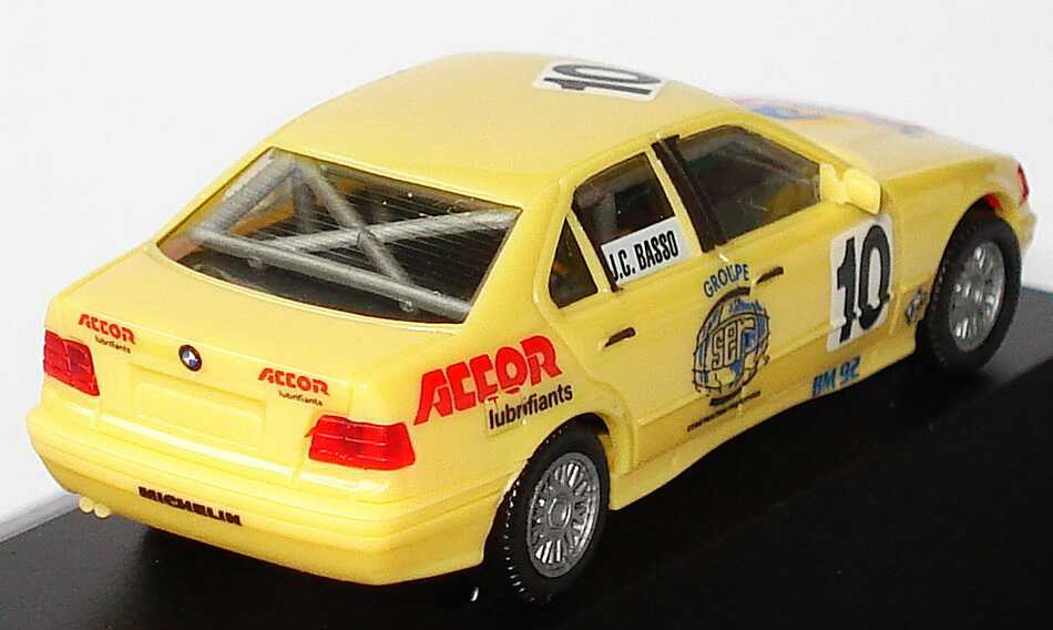 Foto 1:87 BMW 320i E36 FSTC 1993 Accor Nr.10 Jean-Claude Basso - herpa 088008
