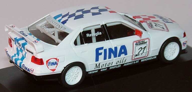 Foto 1:87 BMW 320i (E36) BTCC 1996 Schnitzer, Fina Nr.21, Roberto Ravaglia Werbemodell herpa 80419421435