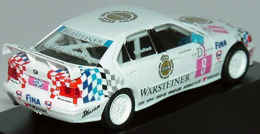 Foto 1:87 BMW 320i (E36) STW 1995 Schnitzer Nr.8, Joachim Winkelhock Werbemodell STW-Cup, Salzburgring 27.08.1995 herpa