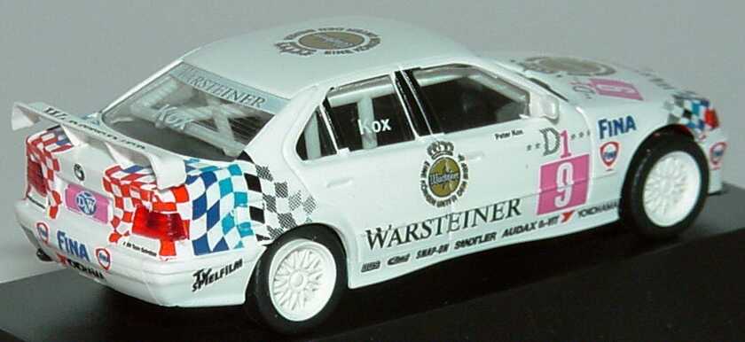 Foto 1:87 BMW 320i (E36) STW 1995 Schnitzer Nr.9, P. Kox Werbemodell STW-Cup, Salzburgring 27.08.1995 herpa