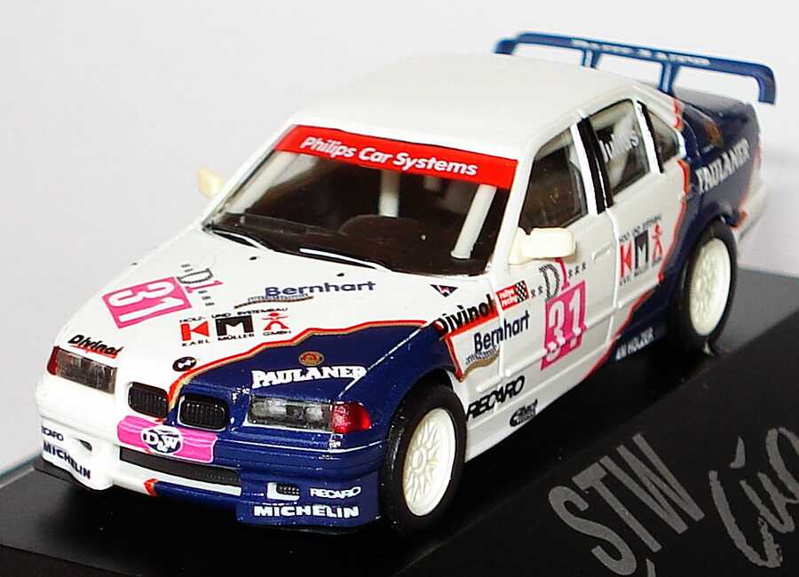 Foto 1:87 BMW 320i (E36) STW 1997 Holzer, Paulaner Nr.31, Julius herpa 036641