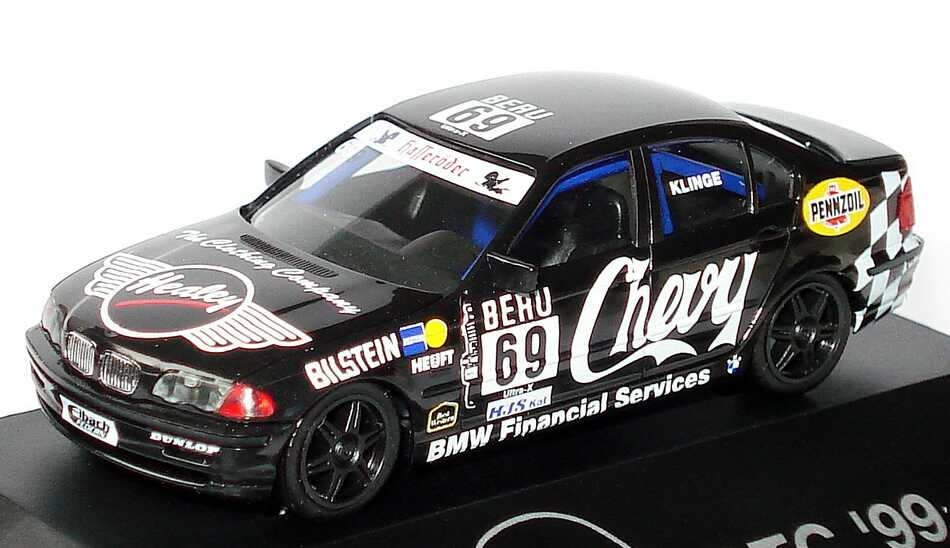Foto 1:87 BMW 320i (E46) DTC ´99 Chevy Nr.69, Klinge herpa 037815