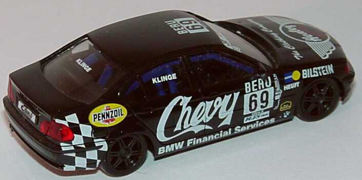 Foto 1:87 BMW 320i (E46) DTC ´99 Chevy Nr.69, Klinge (ohne PC-Box) herpa 037815