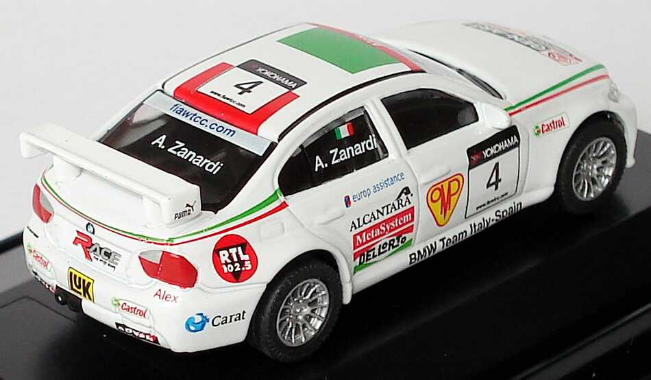 Foto 1:87 BMW 320si WTCC 2008 BMW Team Italy-Spain Nr.4, Alex Zanardi Schuco 452557500