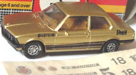 Foto 1:87 BMW 3er 323i (E21) Warsteiner (mit Naßschiebebogen und Karton) herpa 3553