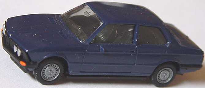 Foto 1:87 BMW 3er 323i (E21) dunkelblau (bemalt) herpa 2006