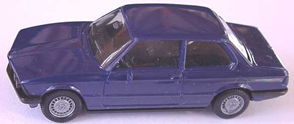 Foto 1:87 BMW 3er 323i (E21) dunkelblau herpa 2006