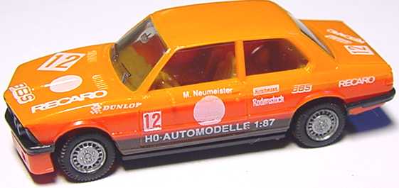 Foto 1:87 BMW 3er 323i (E21) herpa Motorsport Nr.12, M. Neumeister herpa 3562